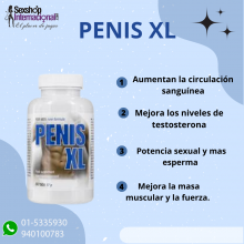 Penis XL 60 cápsulas para aumentar el tamaño del pene